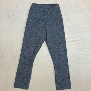 Nike Dri-fit cropped gray high rise leggings small